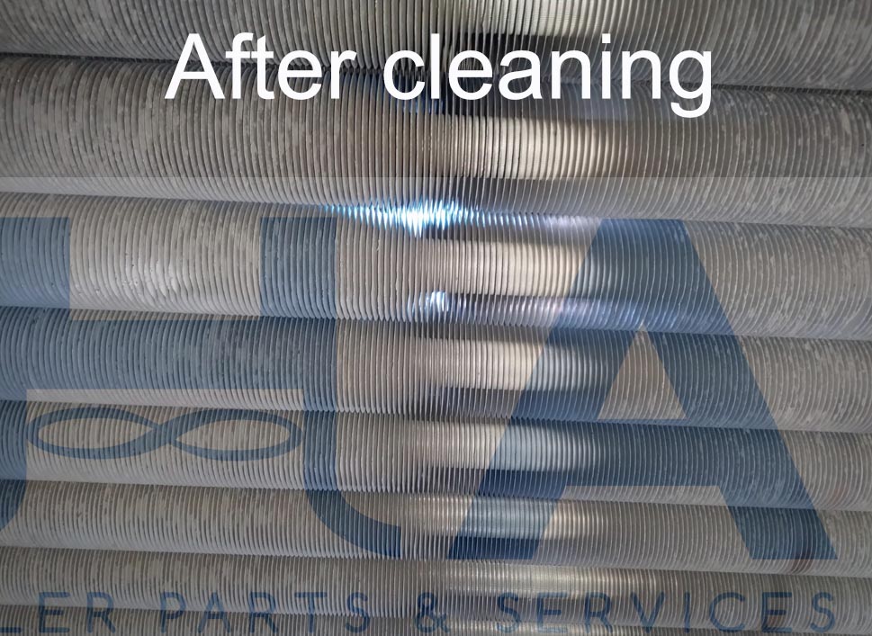 Bundle cleaning after